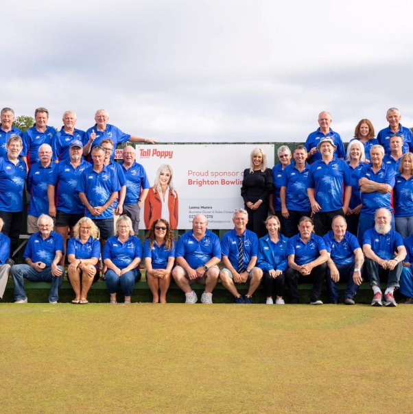 Greg Gordon, Treasurer of Brighton Bowling Club